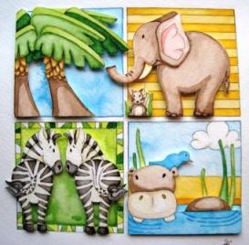 African Animals - Zebras African Animals - Zebras